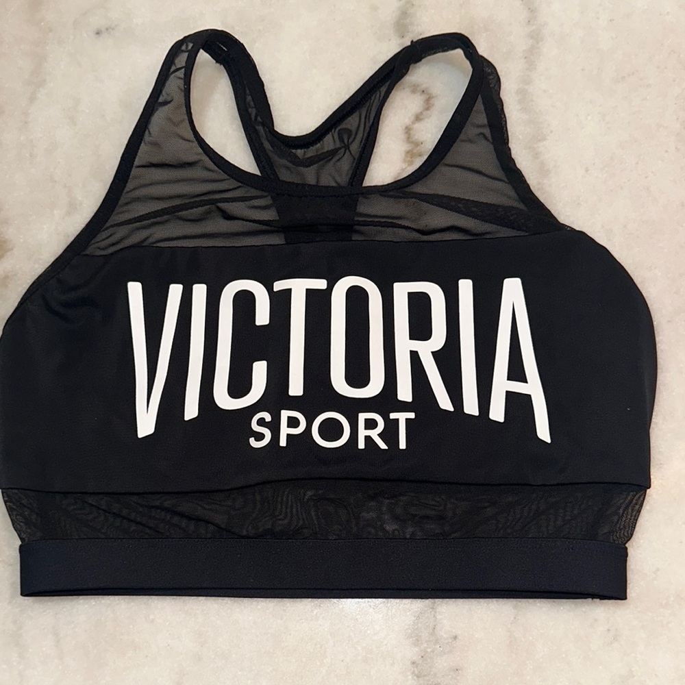 Victoria's Secret‎ Black Strappy Sports Bra